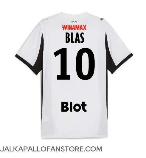 Stade Rennais Ludovic Blas #10 Vieraspaita 2025-26 Lyhythihainen Stade Rennais Ludovic Blas #10 Vieraspaita 2025-26 Lyhythihainen